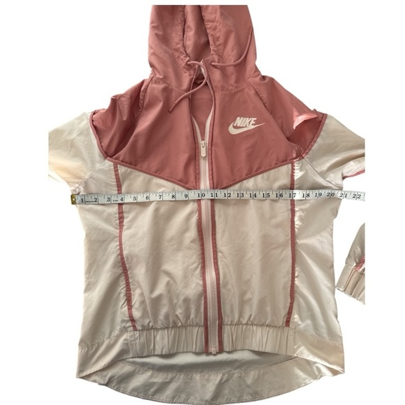 NIKE Women's Sportswear Windrunner Jacket Rust Pink Full‎ Zip Hoodie - Picture 6 of 8